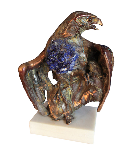 Aguila pecho azul