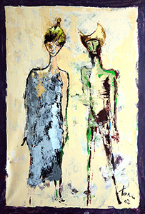 Dulcinea y Quijote